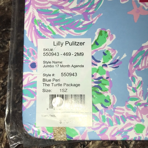 Jumbo Lilly Pulitzer Agenda 2023 NWT - Picture 4 of 4